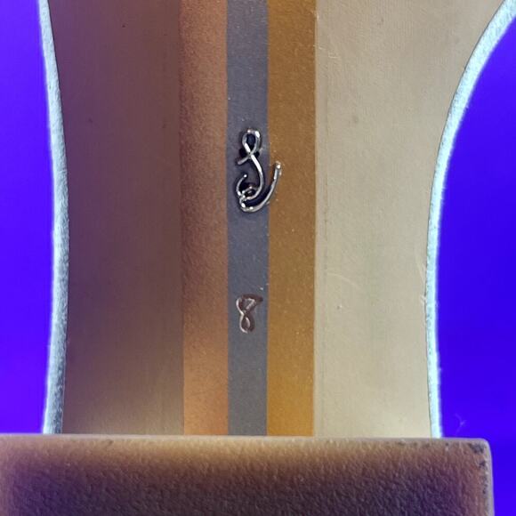 Sam Edelman Women's Suede Mint Green WILSON Kitten Heel Sandal Shoe Size 8 -NEW - Picture 8 of 9